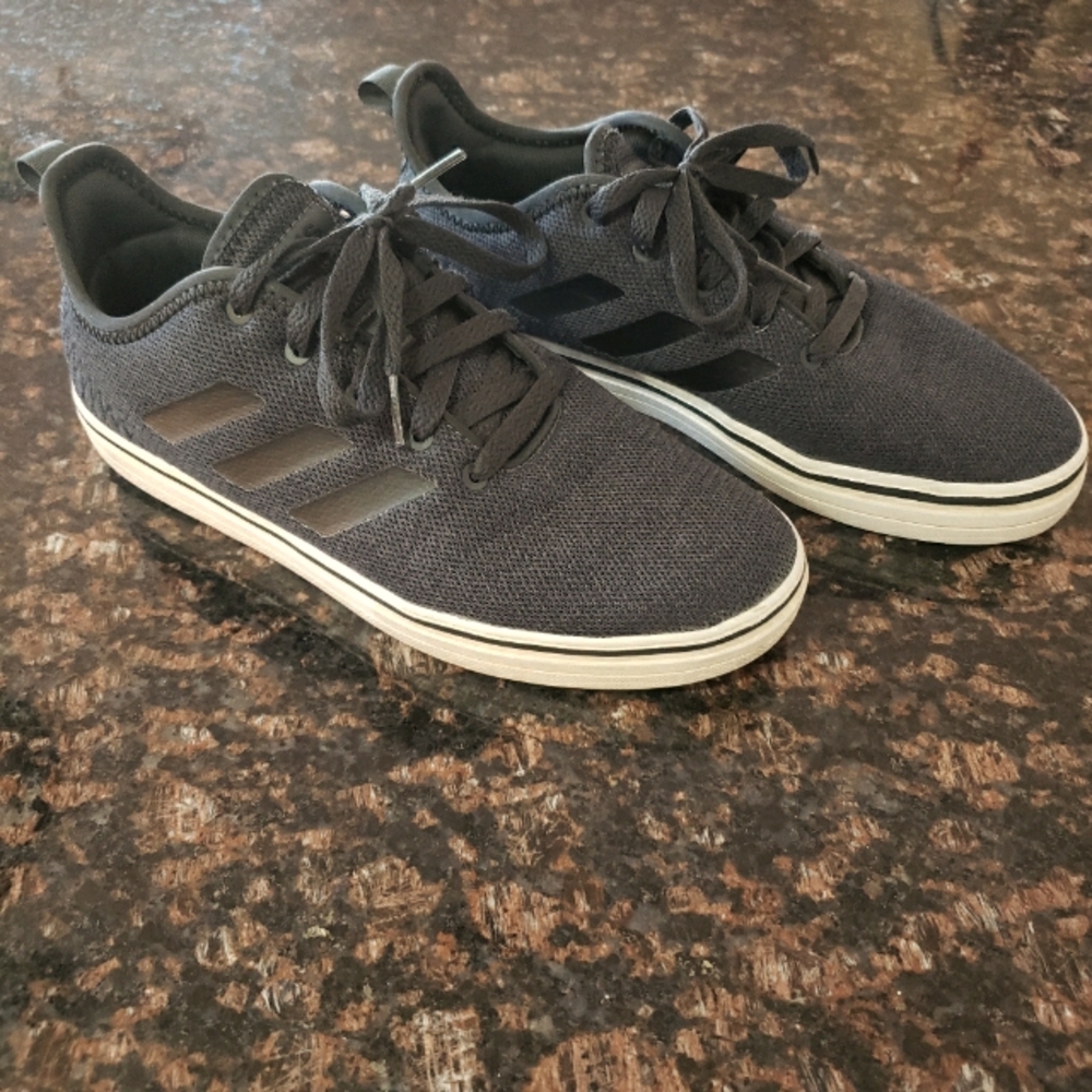Mens Gray Adidas Shoes